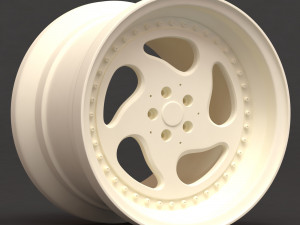 Carline CM6 printable rim Model Cetak 3D