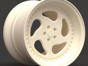 Carline CM6 printable rim 3D Print Model