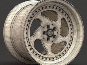Carline CM6 printable rim Model Cetak 3D