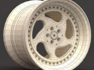 Carline CM6 printable rim Model Cetak 3D