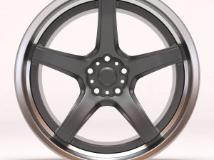 Werk T5R 2P Wiel afdrukbaar 3D printmodel