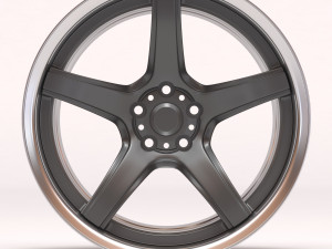 Work T5R 2P Wheel printable Modelo de Impressão 3D