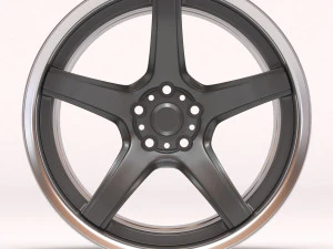 Work T5R 2P Wheel printable 3D Print Model