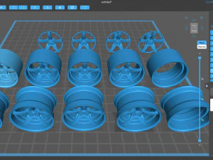Work T5R 2P Wheel printable 3D Print Model