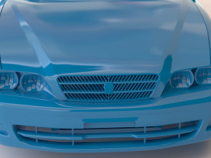 Toyota Chaser JZX100 scale print kit 3Dプリントモデル