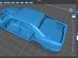Toyota Chaser JZX100 scale print kit 3Dプリントモデル