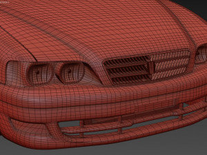 Toyota Chaser JZX100 scale print kit 3Dプリントモデル