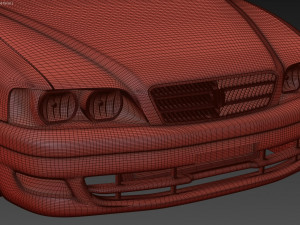 Toyota Chaser JZX100 scale print kit 3Dプリントモデル