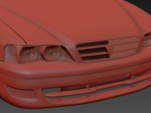 Toyota Chaser JZX100 scale print kit 3Dプリントモデル
