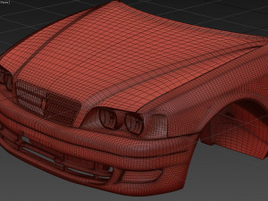 Toyota Chaser JZX100 scale print kit 3Dプリントモデル
