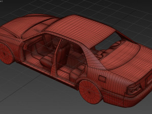 Toyota Chaser JZX100 scale print kit 3Dプリントモデル