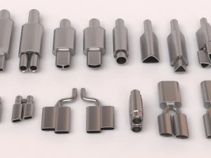 Muffler Pack 02 printable 3D Print Model