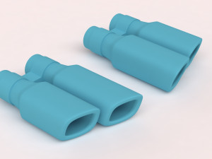 Muffler Pack 02 printable 3Dプリントモデル