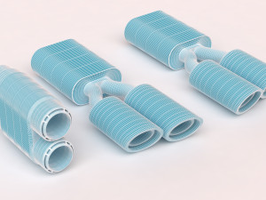 Muffler Pack 02 printable 3Dプリントモデル