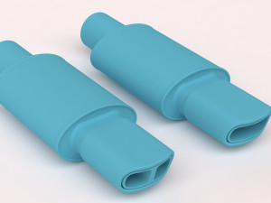 Muffler Pack 02 printable 3Dプリントモデル