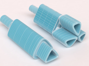 Muffler Pack 02 printable 3Dプリントモデル