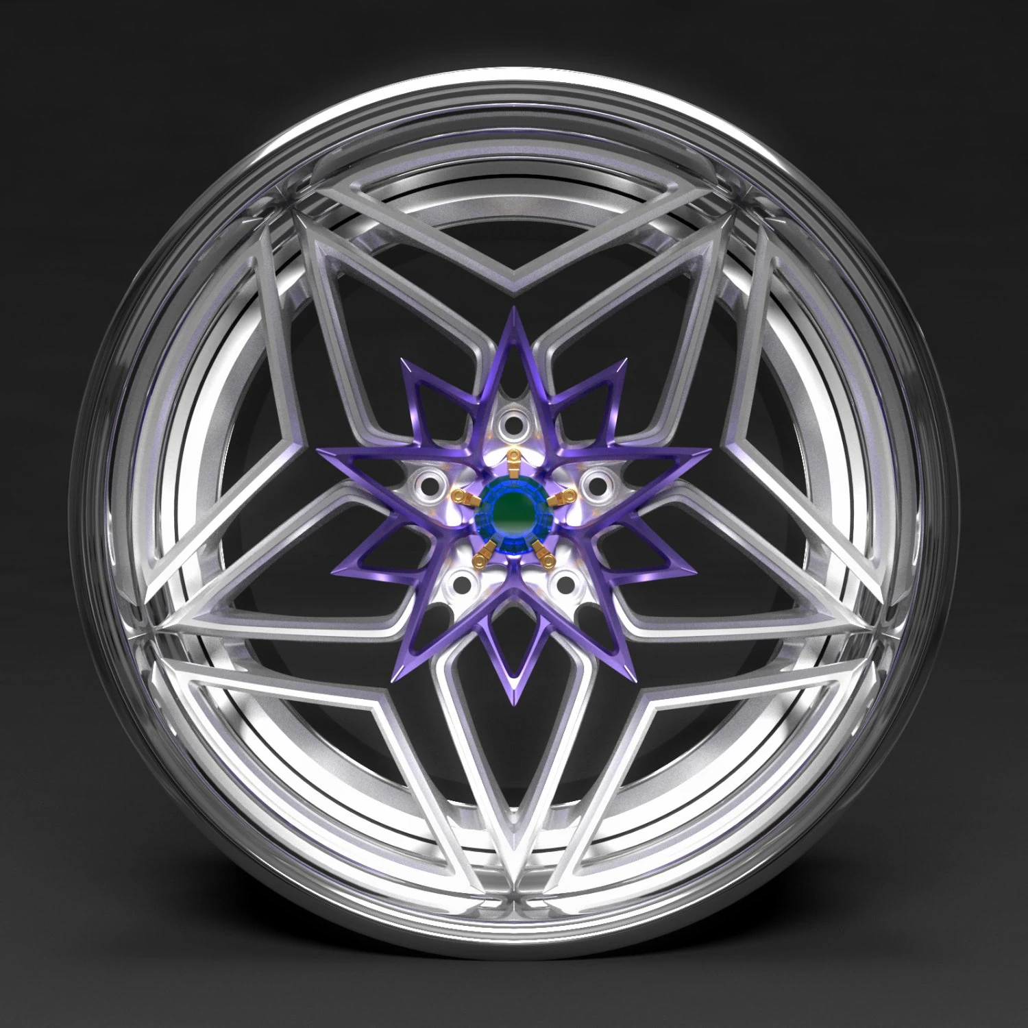 SK Forged Nika X printable 3D Print Model .c4d .max .obj .3ds .fbx .stl .blend