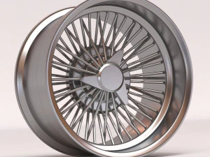 Classic Spoked Rim Printable 3D Print Model