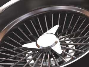 Classic Spoked Rim Printable Modello di stampa 3D