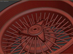 Classic Spoked Rim Printable 3D Print Model
