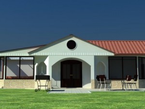backyard house 2 3D 모델