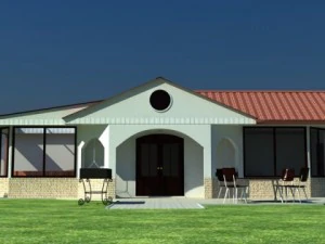 backyard house 2 3D Model