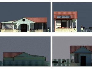 backyard house 2 3D 모델