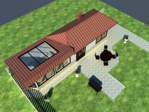 backyard house 3 3D-Modell