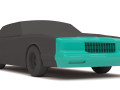 1986 Chevy Monte Carlo Luxury Sport Bumpers print kit Modello di stampa 3D