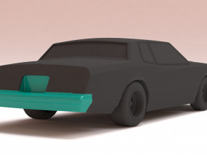 1986 Chevy Monte Carlo Luxury Sport Bumpers print kit Modèles 3D en vedette