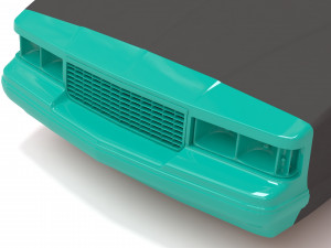 1986 Chevy Monte Carlo Luxury Sport Bumpers print kit Modèles 3D en vedette