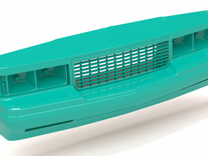 1986 Chevy Monte Carlo Luxury Sport Bumpers print kit Modèles 3D en vedette