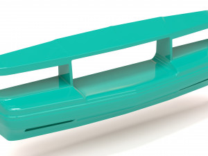 1986 Chevy Monte Carlo Luxury Sport Bumpers print kit Modèles 3D en vedette