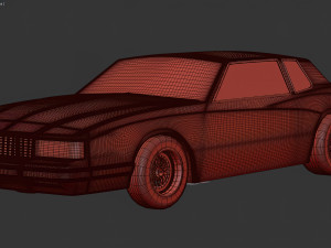 1986 Chevy Monte Carlo Luxury Sport Bumpers print kit Modèles 3D en vedette