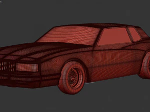 1986 Chevy Monte Carlo Luxury Sport Bumpers print kit 3D Print Model