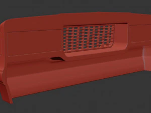1986 Chevy Monte Carlo Luxury Sport Bumpers print kit 3D Print Model