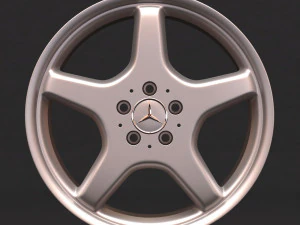 Jante Mercedes-Benz AMG III Modèles 3D en vedette