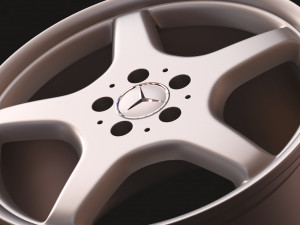 Mercedes-Benz AMG III rim 3D प्रिंट मॉडल