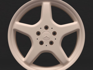Mercedes-Benz AMG III rim 3D प्रिंट मॉडल