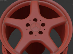 Mercedes-Benz AMG III rim 3D प्रिंट मॉडल