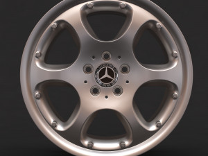 Mercedes-Benz Silver Arrow Wheel Modelo de Impressão 3D