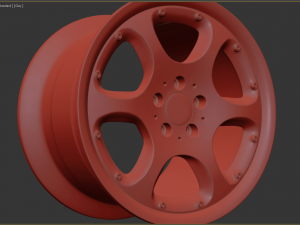 Mercedes-Benz Silver Arrow Wheel Modelo de Impressão 3D