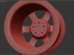 Mercedes-Benz Silver Arrow Wheel Modelo de Impressão 3D