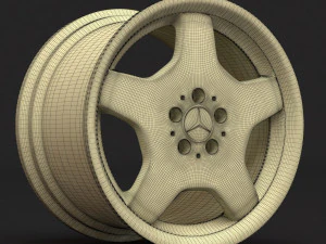 Mercedes-Benz AMG I Monoblock printable 3D Print Model