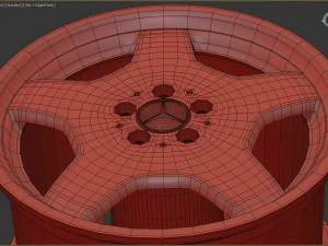 Mercedes-Benz AMG I Monoblock printable 3D Print Model