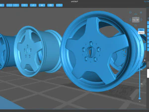 Mercedes-Benz AMG I Monoblock printable 3D Print Model