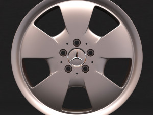 Mercedes AMG Albali Wheel printable 3D-Druckmodell