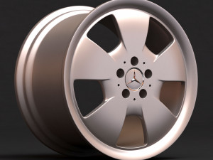 Mercedes AMG Albali Wheel printable 3D 打印模型