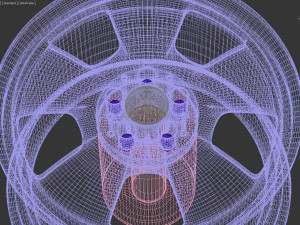 Mercedes AMG Albali Wheel printable 3D 打印模型