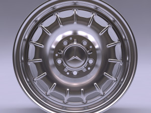 Mercedes Bundt Barock rim printable 3D 打印模型